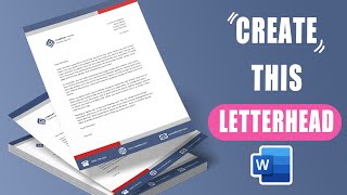 How to create a letterhead in Word   Easy Tutorial