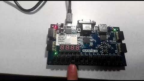 Comparador 4 bits con Verilog