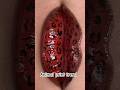 Lip art animal print trend 2024