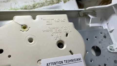 Kenmore washer 80 series timer replacement