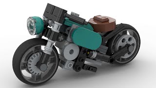 Lego 31135 Vintage Motorcycle Speed Build Studio Bricklink LDD by PLegoBB