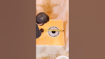 Schluter Shower Drain Installation Tips - #shorts #homerepairtutor