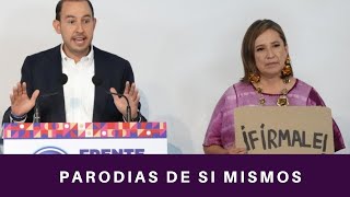 MARKO CORTES EL INFILTRADO DE MORENA; QUE SE CAMBIE EL NOMBRE XOCHITL; MAYNEZ CRECE.