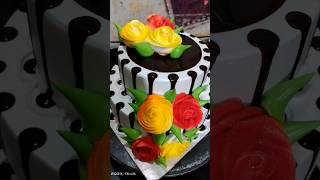 2 Tier Chocolate Cake || cake viral youtube chocolatecake shorts ytshorts food short