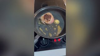 How to burn a steak 101