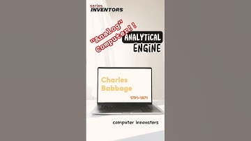 Discover the Genius of Computer Engineering: Charles Babbage #famousinventor #engineeringpioneers