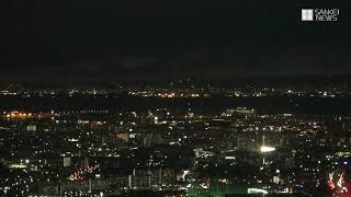 新型コロナ収束願いサプライズ花火