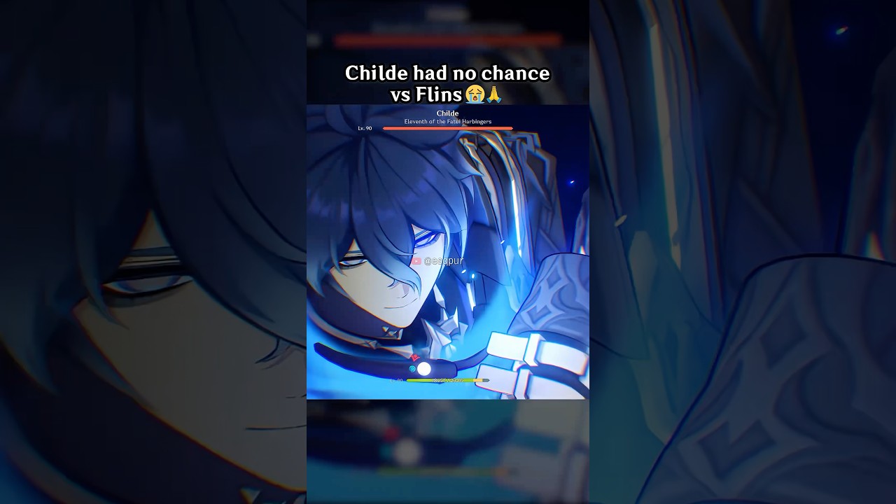 Childe Had No Chance vs Flins 😭 🙏