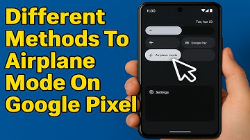 Different Methods To Turn On Airplane Mode On Google Pixel (2025)