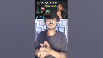 Engineering 1st Semester PASS MARK‼️#annauniversity #regulation2025#passmark #r2025 #engineering #au