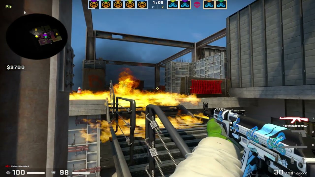 CSGO POV Cloud9 nafany (26/15) vs ENCE (vertigo) @ ESL Pro League Season 17