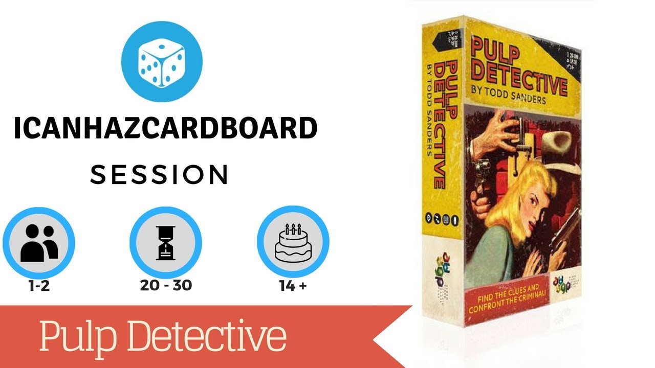 Pulp Detective WIP play through session