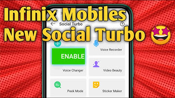 Infinix Mobiles New Social Turbo Update
