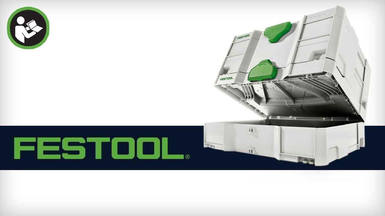 Festool Systainer T-LOC SYS-HWZ Boîte à outils intelligente Outils non inclus 