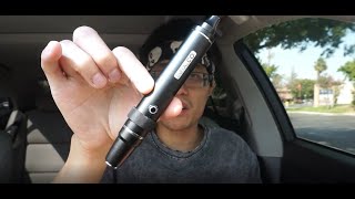 Dab withElectric Nectar Collector in the car