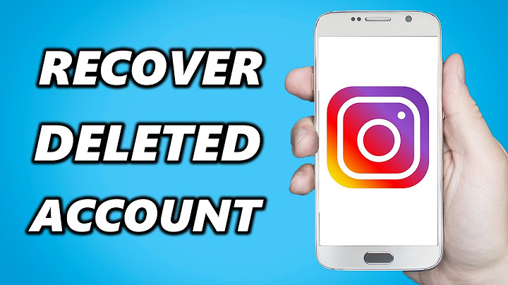 Can you get your deleted instagram account back
