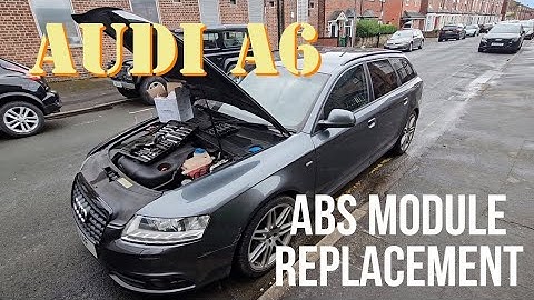 Audi A6 (2011) ABS Module Replacement