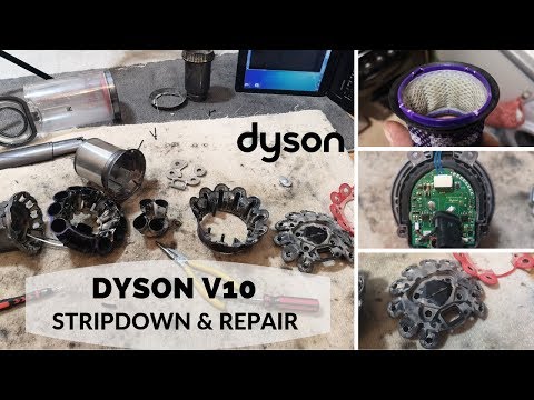 #Dyson #V10Broken #cordless Dyson V10 - Stripdown, Repair and a filthy interior! (Stripdown how-to!)