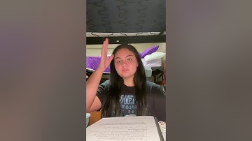 ASL 2- unit 7 video assignment