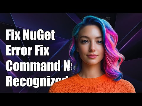 Fixing 'nuget is not recognized as an internal or external command' Error