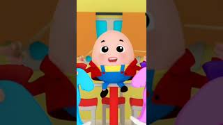 Humpty Dumpty Sat On A Wall #Shorts #Cartoonvideo #Bob #Rhymes