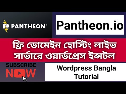 ফ্রি লাইভ সার্ভারে ওয়ার্ডপ্রেস ইন্সটলেশন| Install WordPress on Pantheon.io site | Pantheon Tutorial