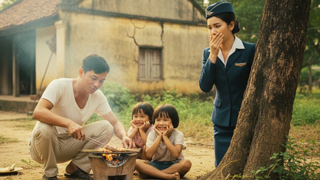 Sau 4 Năm Biệt Xứ, Nữ Tiếp Viên Hàng Không Trở Lại… Và Chết Lặng Khi Nhìn Thấy Con