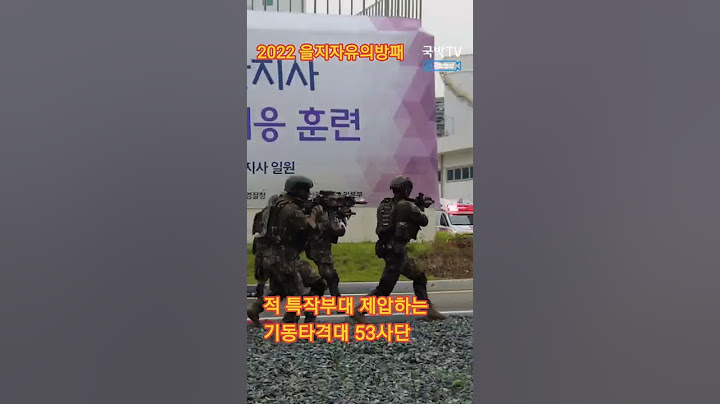 적 특작부대 제압하는 기동타격대  육군53사단 [국방숏츠]