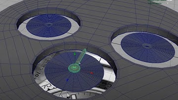 Modeling tutorial in Maya - ROLEX DAYTONA watch - Part 3: create ripple pieces