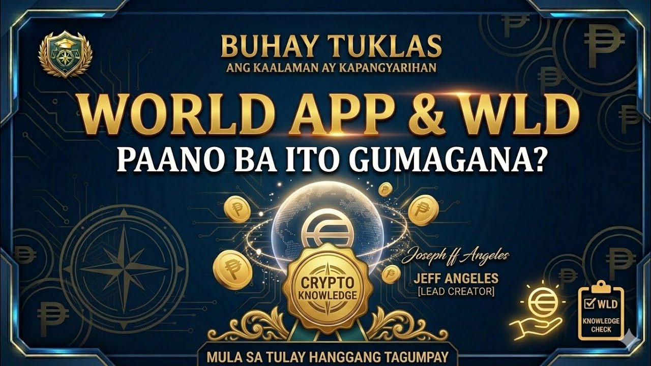 ​🌐 WORLD APP & WLD: Paano Ba Ito Tunay na Gumagana? (Lesson 3)