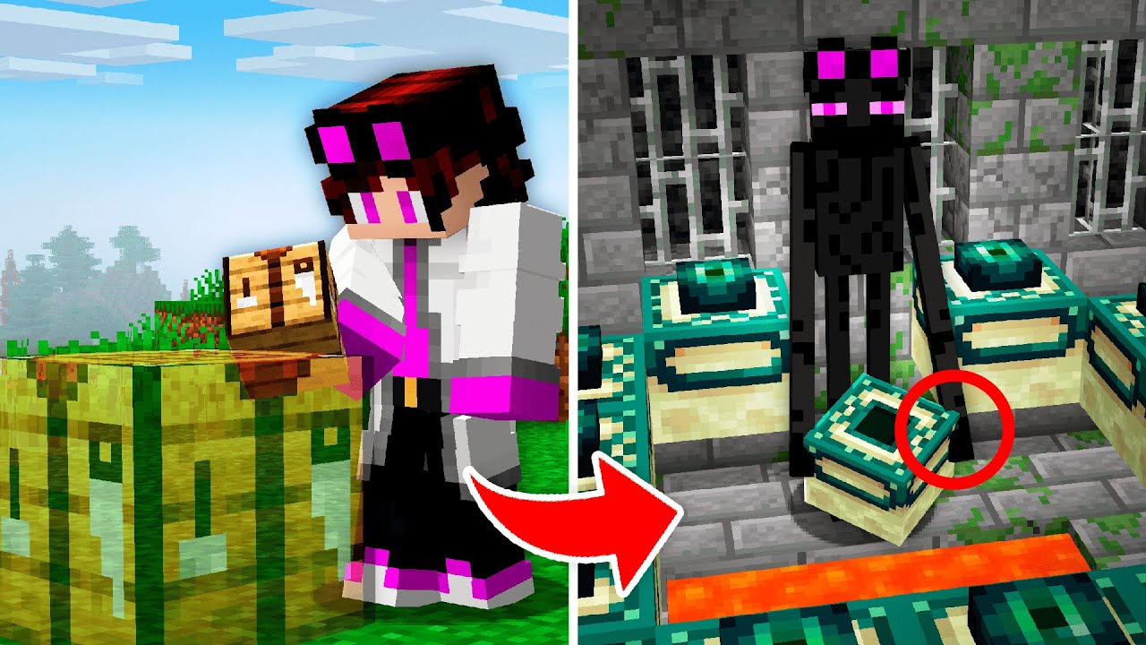 MINECRAFT, MAS SE EU COLOCAR UM BLOCO VIRO UM MOB ALEATÓRIO!
