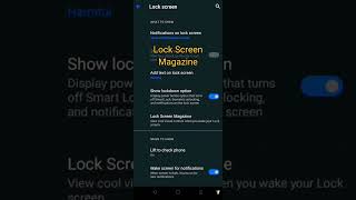 How Tern On Lock Screen Magazing On Smart Phone📱 screenshot 1