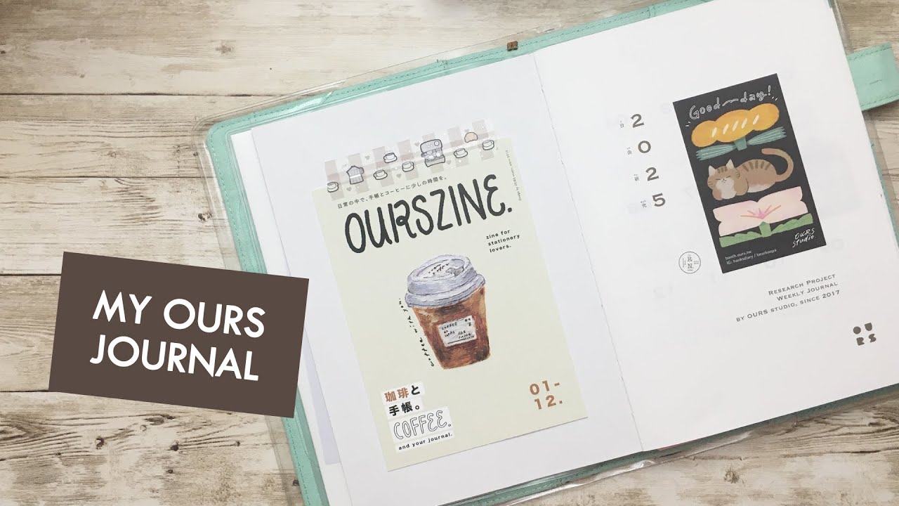 Weekly Spreads in my Ours Research Journal - Flip Thru