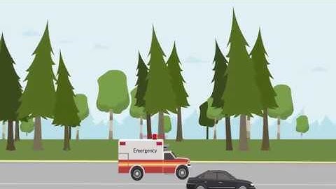 Explainer video of the 911RoadAlert