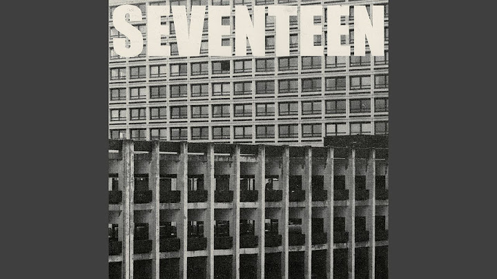 Seventeen Going Under Radio Edit version - Radio Edit performance video thumbnail