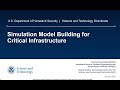 Simulation Model Building for Critical Infrastructure | January 9th, 2025