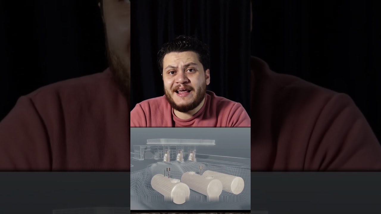من أين يأتي البنزين في محطات الوقود !!؟           #shorts