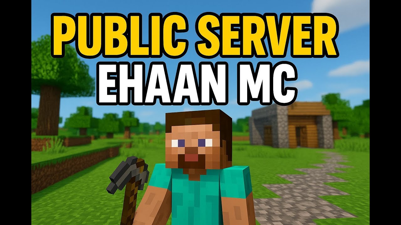 You Can Join EhaanMC Server | You All Are Most Welcome 🔥 | Minecraft ...