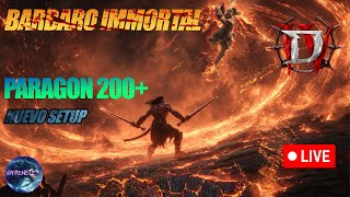 DIABLO IV PARAGON 200 + BARBARO IMMORTAL BUIDEANDO