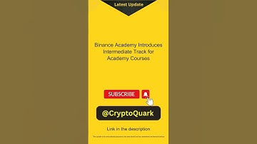 Binance Academy Introduces Intermediate Track for Academy Courses #shorts #cryptocurrency