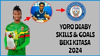 Yoro Mamadou Diaby • Skills & Goals 2024 • Tazama uwezo wa Beki kitasa mpya wa Azam FC🔥