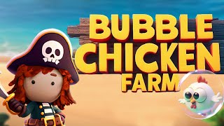 Bubble Chicken Farm Gameplay (FIRST LOOK) screenshot 3