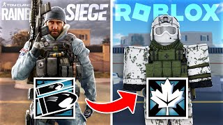 Rainbow Six Siege but in ROBLOX!