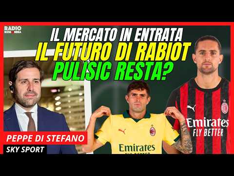 Video MILAN, IL MERCATO IN ENTRATA. FUTURO DI RABIOT E PULISIC con Peppe Di Stefano
