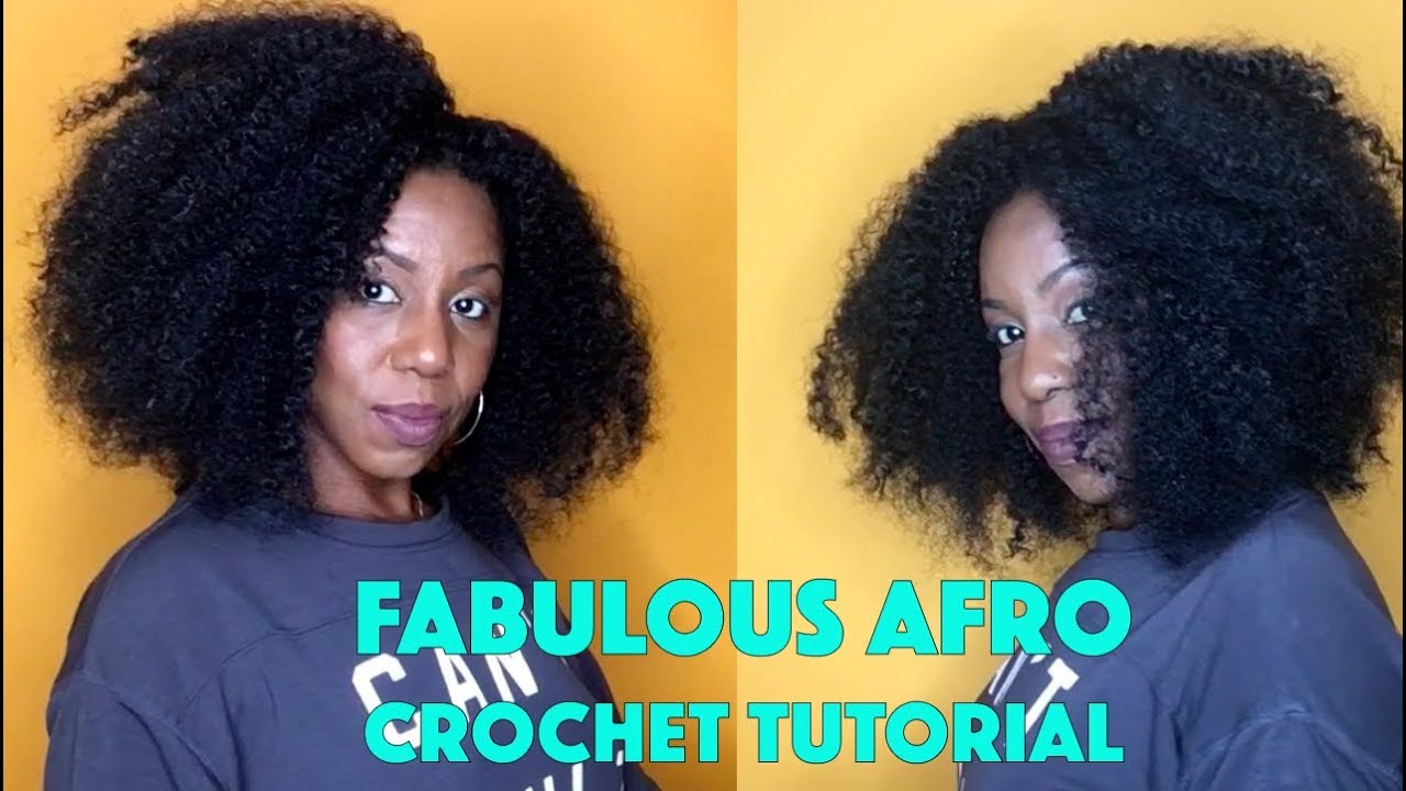 FIERCE & FABULOUS AFRO! | Crochet Tutorial - YouTube