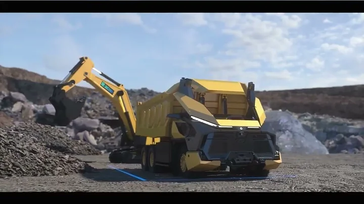 #XCMGproduct-XDR80TE-AT autonomous electric truck