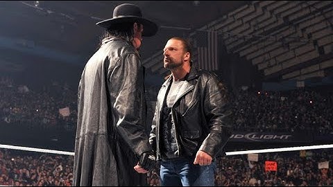 The Undertaker confronts Triple H and Shawn Michaels:Part 1