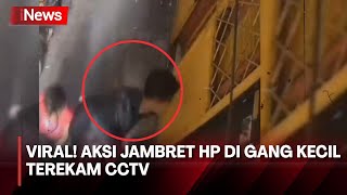 Terekam CCTV! Bocah Dijambret saat Main Ponsel di Gang Sempit Kawasan Tambora, Jakbar
