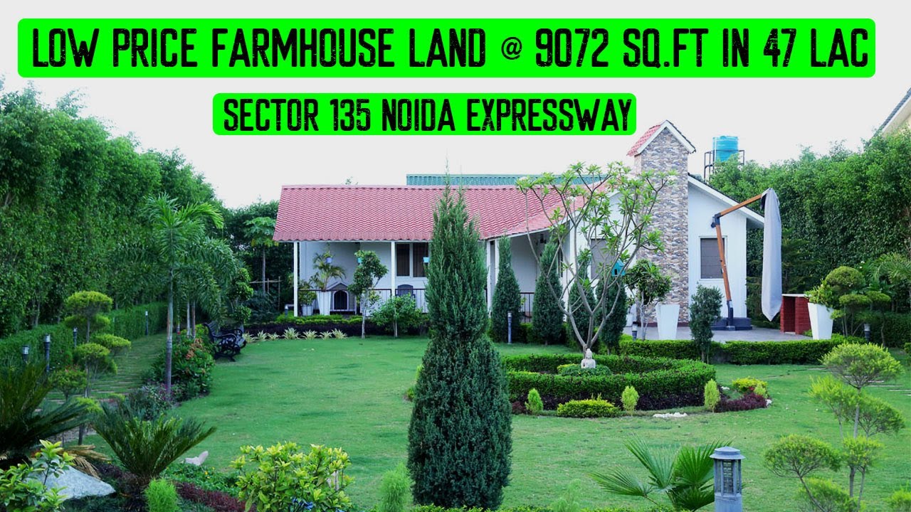 Low price farmhouse land 48 lac Farm House land खरीदे Noida affordable farmhouses YouTube