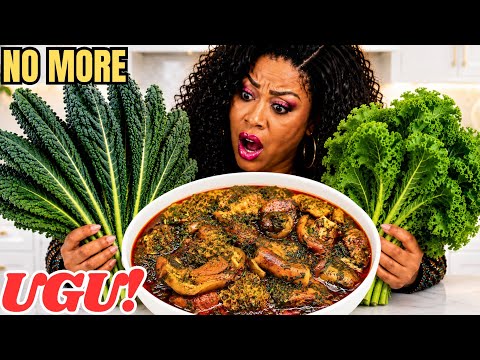 Edikang Ikong Abroad. You Don't Need Fluted Pumpkin (ugu) Leaves Anymore.